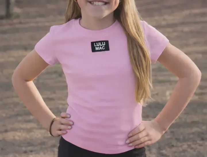 LULU Mac Kids Baby Doll Top - Lt. Pink