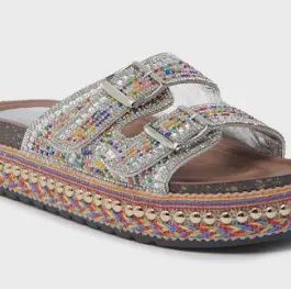 Multi Colored Ezri Sandal