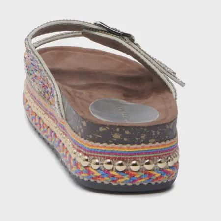 Multi Colored Ezri Sandal