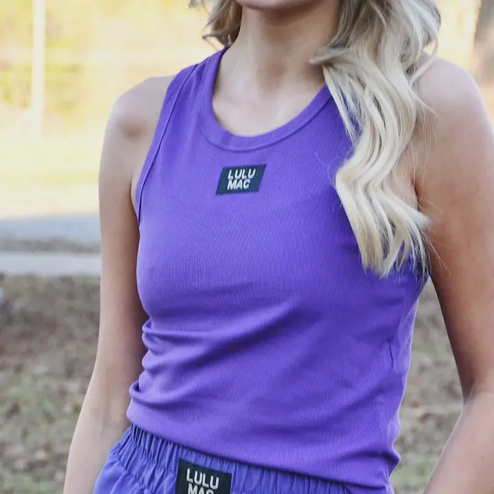 LULU Mac Tank Purple
