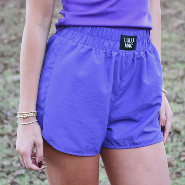 LULU Mac Shorts - Purple