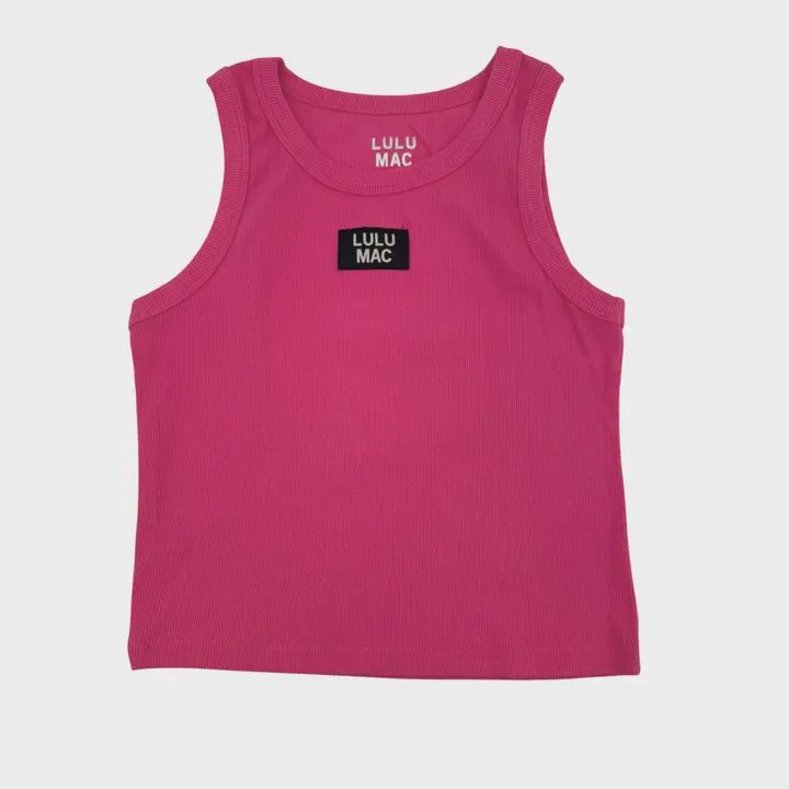 LULU Mac Tank - Hot Pink