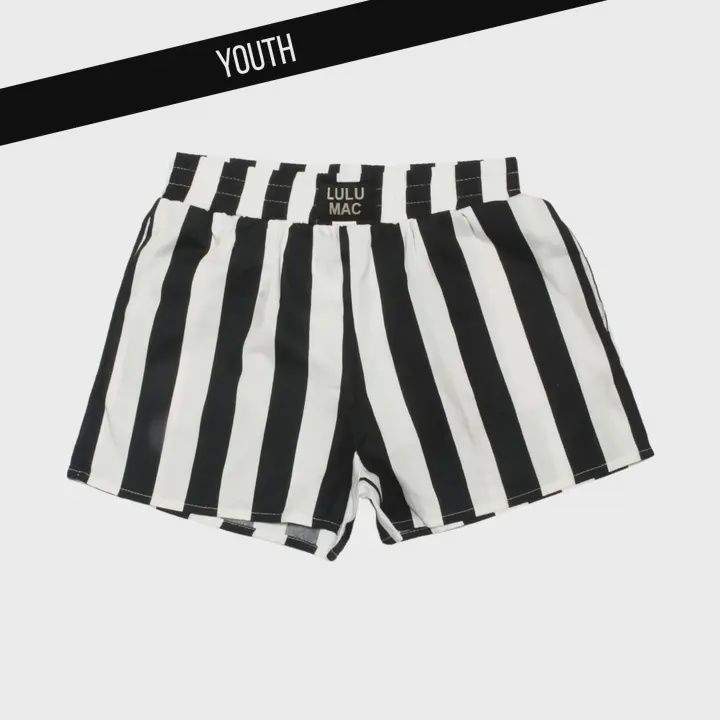 LULU Mac Black Darby Kids Shorts