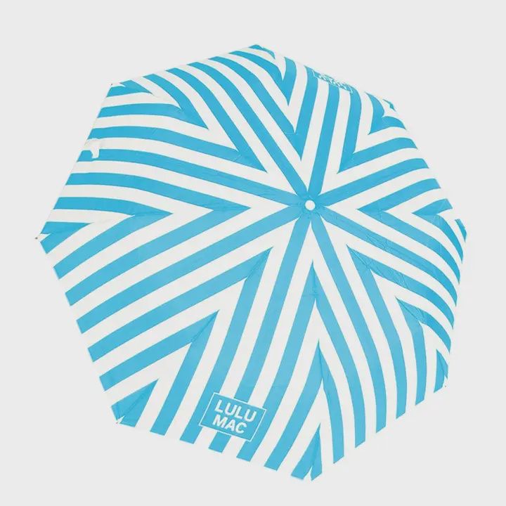 Lulu Mac Umbrella-Blue Stripe