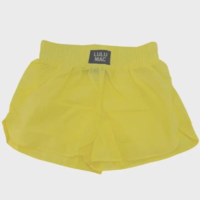 LULU Mac Shorts - Neon Yellow