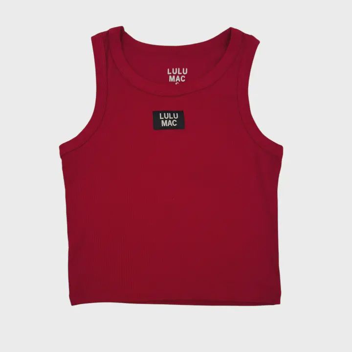 LULU Mac Tank - Cardinal