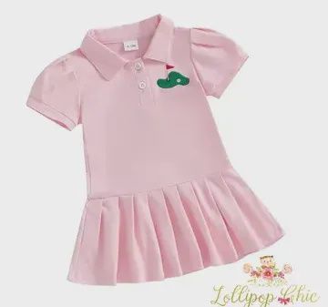 Golf Pleated Girls Dress