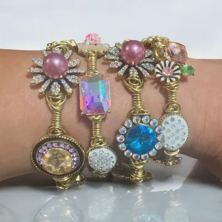 Glamour Girl Gold Bangles