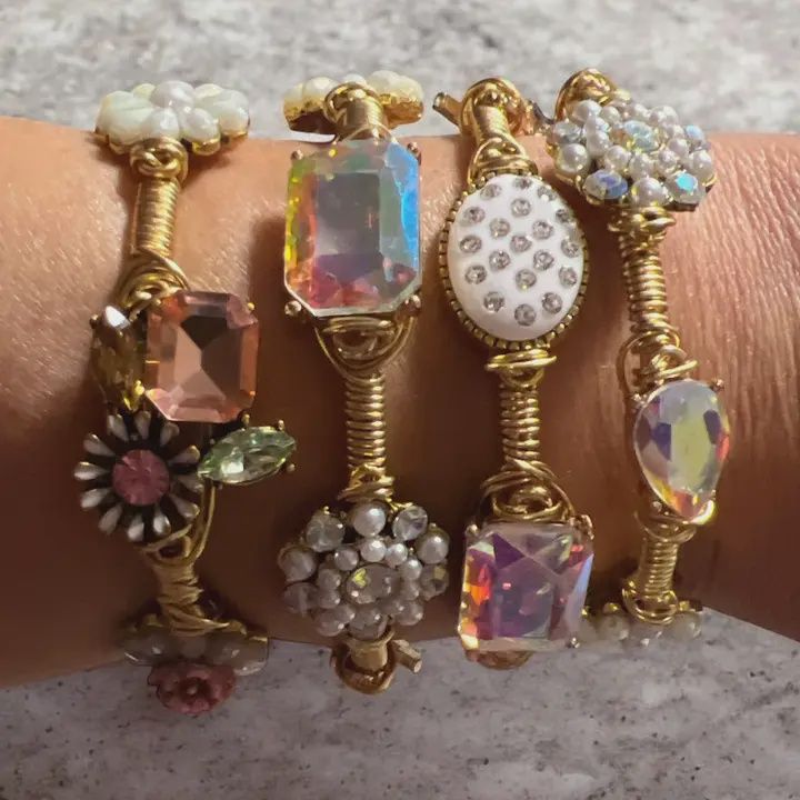 Bejeweled Bangles