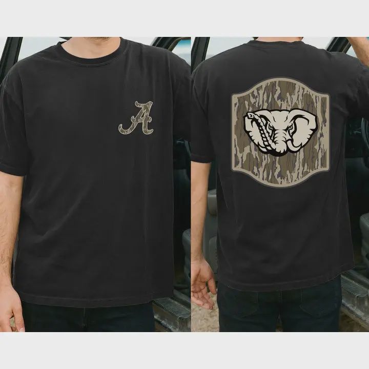 Alabama Camo Tee - Black