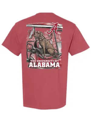 Alabama Brown Lab Tee