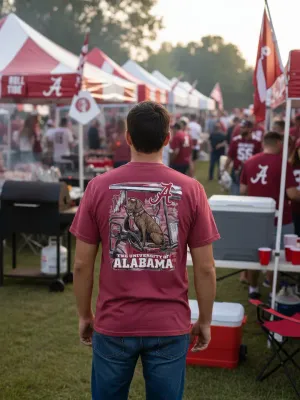 Alabama Brown Lab Tee