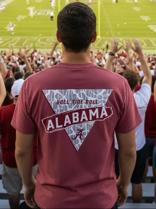 Alabama Tri Logo Tee