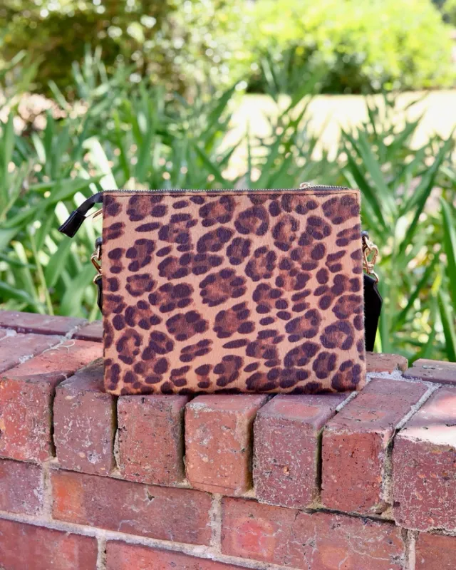 Ariana Crossbody Spotted Saddle