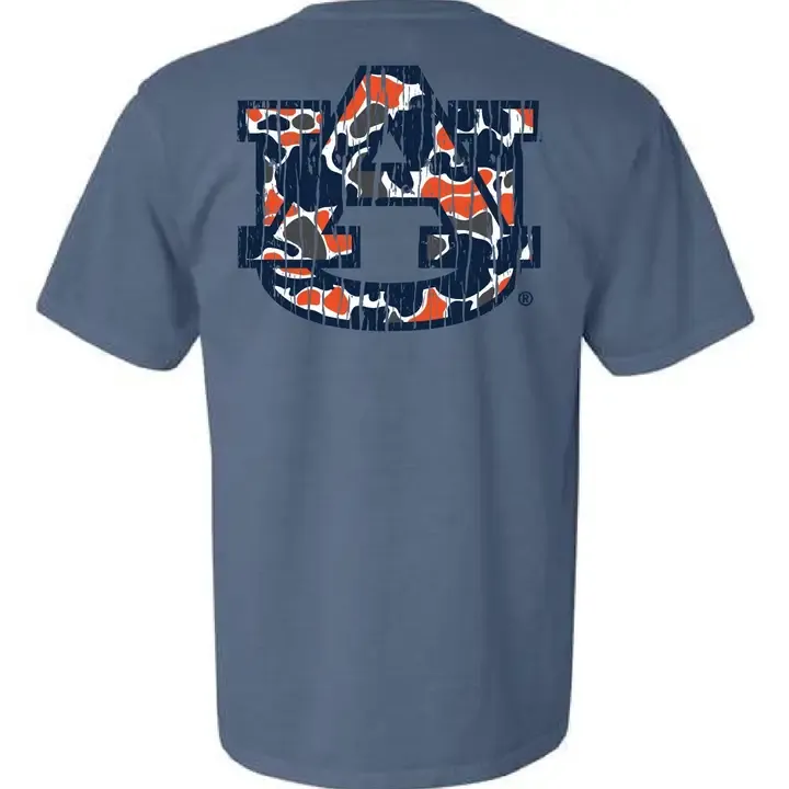 Auburn Camo Logo Tee
