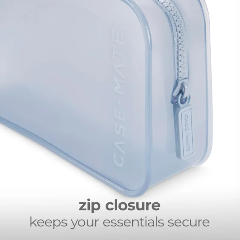Case-Mate Jelly Makeup Bag - Carolina Blue