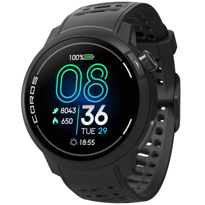 COROS PACE Pro GPS Sport Watch, Colour: Black