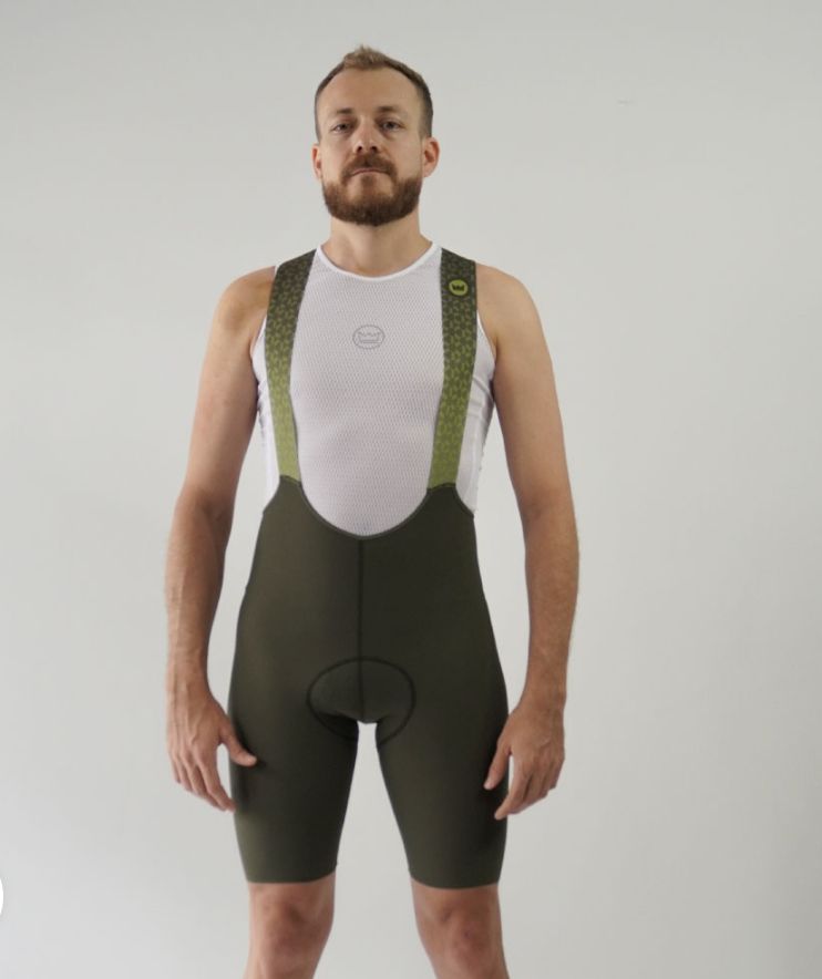 Ruta 29 BIB Pro, Colour: Green, Size: XS