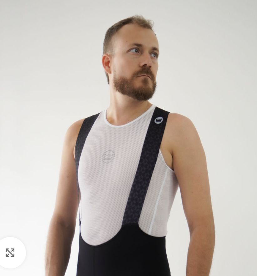 Ruta 29- Cycling Base Layer, Colour: White, Size: S