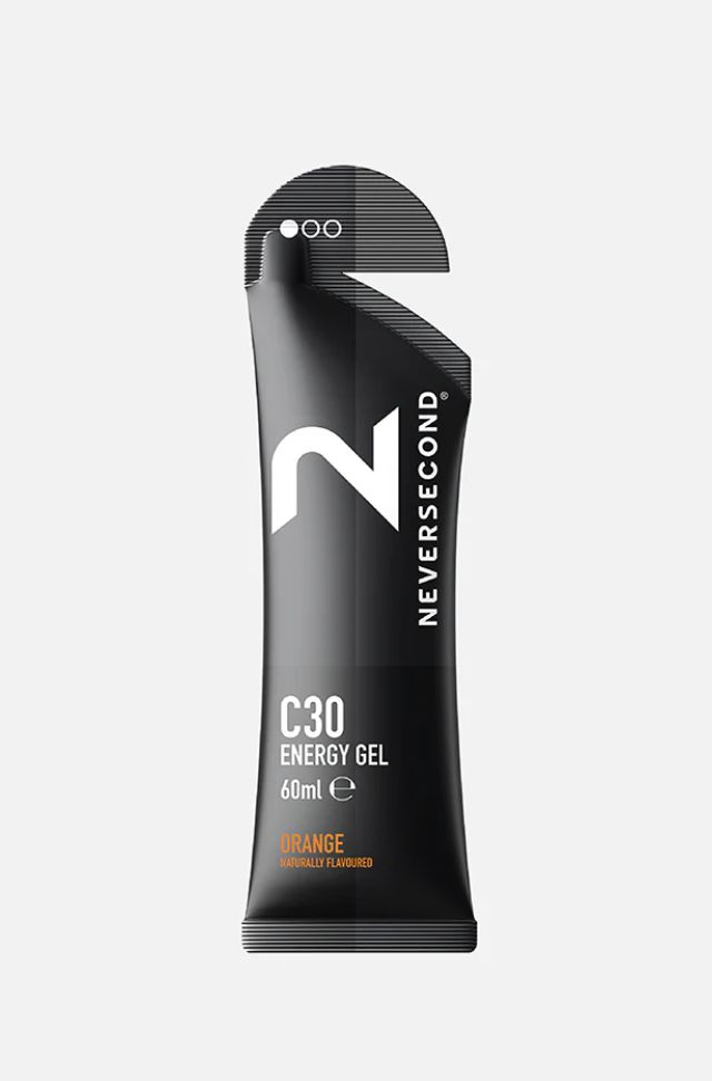 Never Second- C30 Energy Gel Box 12, Flavor: Orange