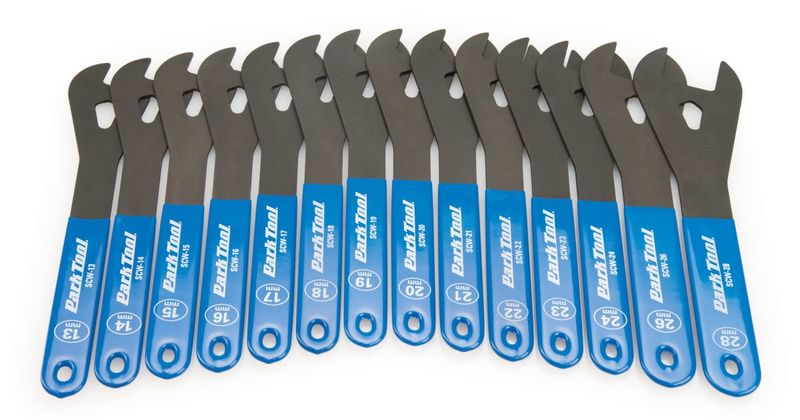 Parktool- SCW-SET.3 Shop Cone Wrench Set