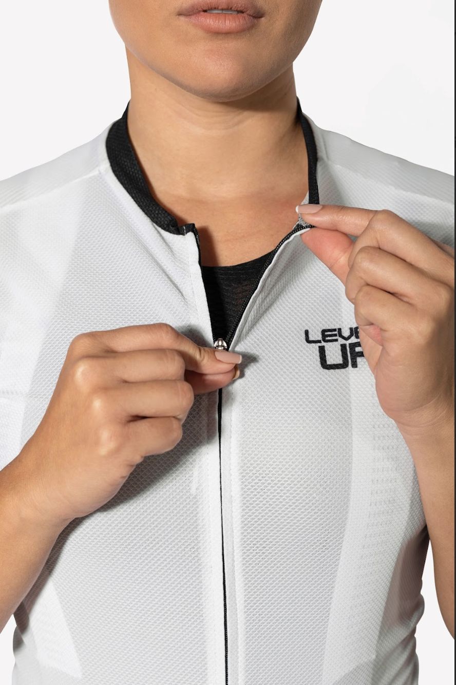 Level Up Jersey White, Size: S