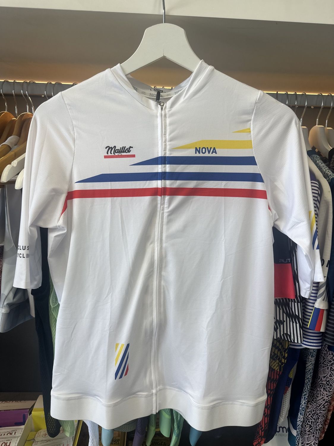 Nova Jersey Colores, Colour: White XL