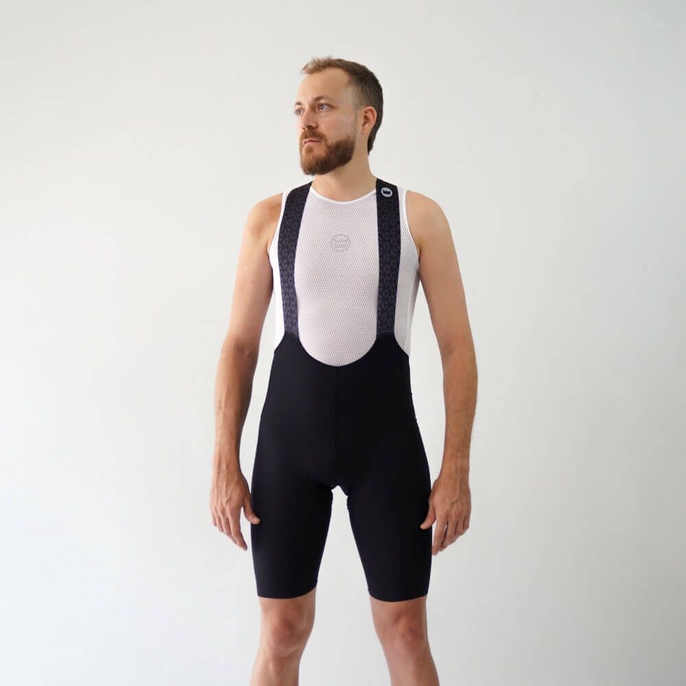 Ruta 29- Bib Men Minimal Black, Size: S