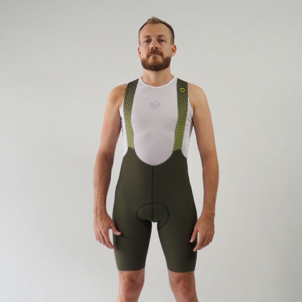 Ruta 29- Bib Men Minimal Green, Size: S