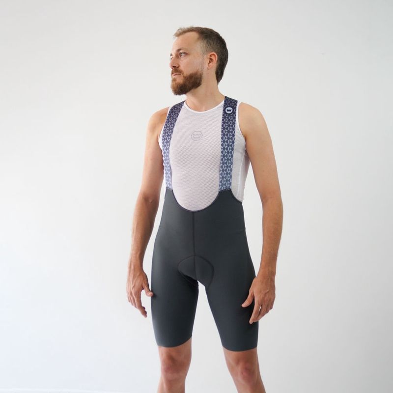 Ruta 29- Bib Men Minimal Grey