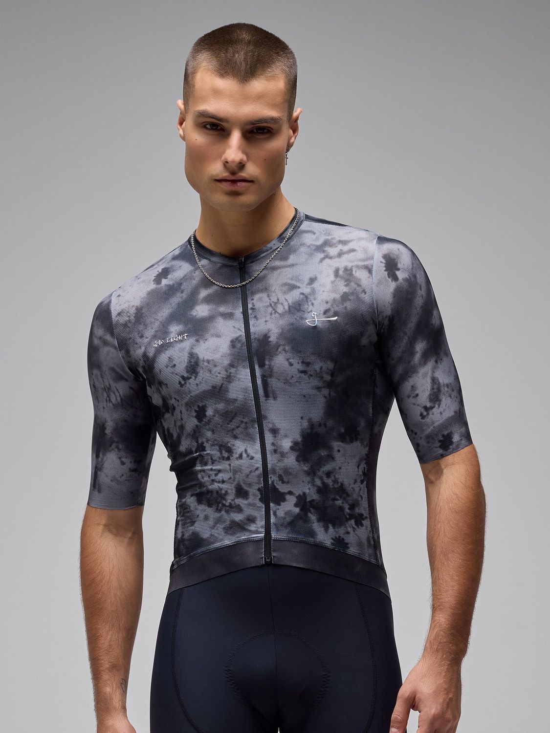 GIVELO- G90 LIGHT SS UNISEX BOTANIC JERSEY - BLACK, Size: S
