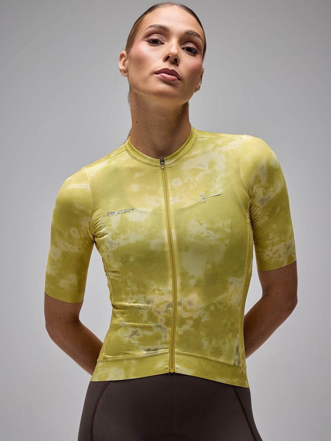 GIVELO- G90 LIGHT SS UNISEX BOTANIC JERSEY - YELLOW, Size: S