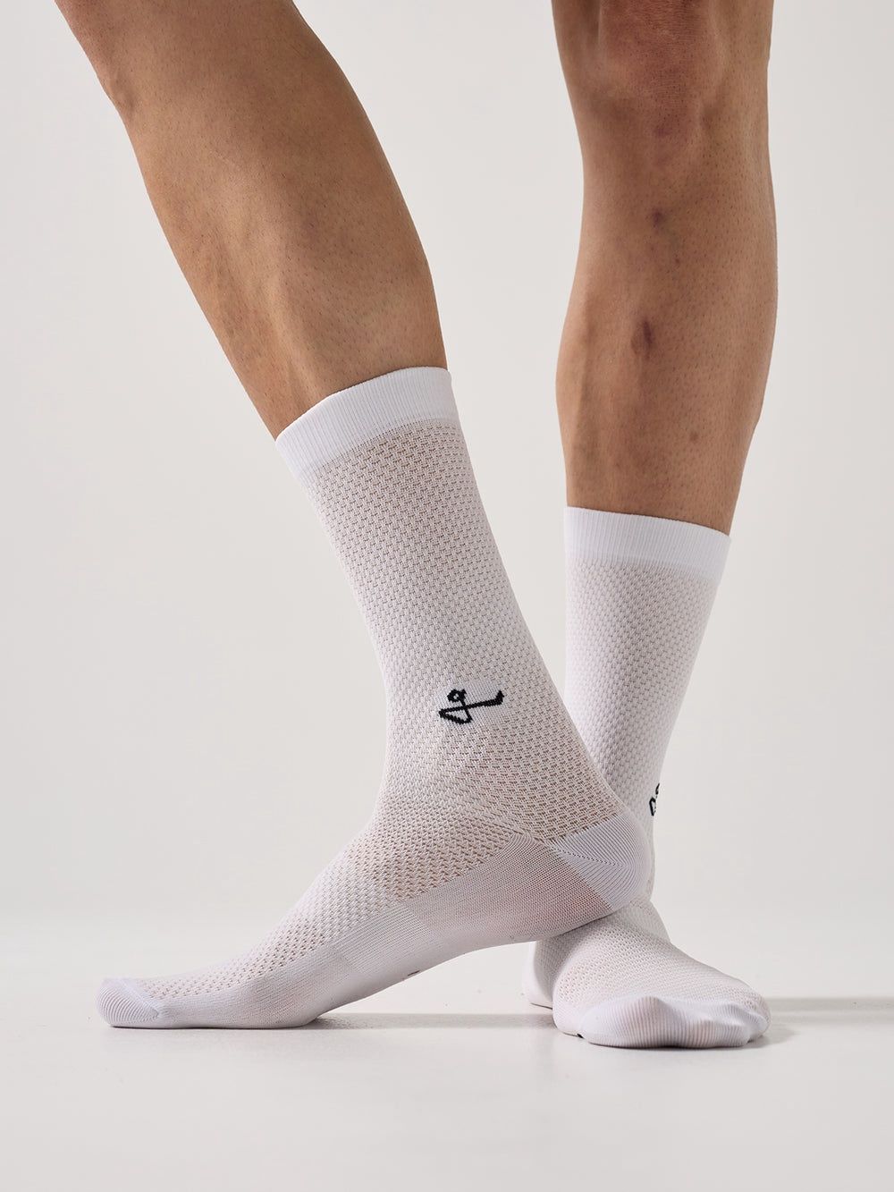 Givelo-ULTRA G-LOGO SOCKS - WHITE