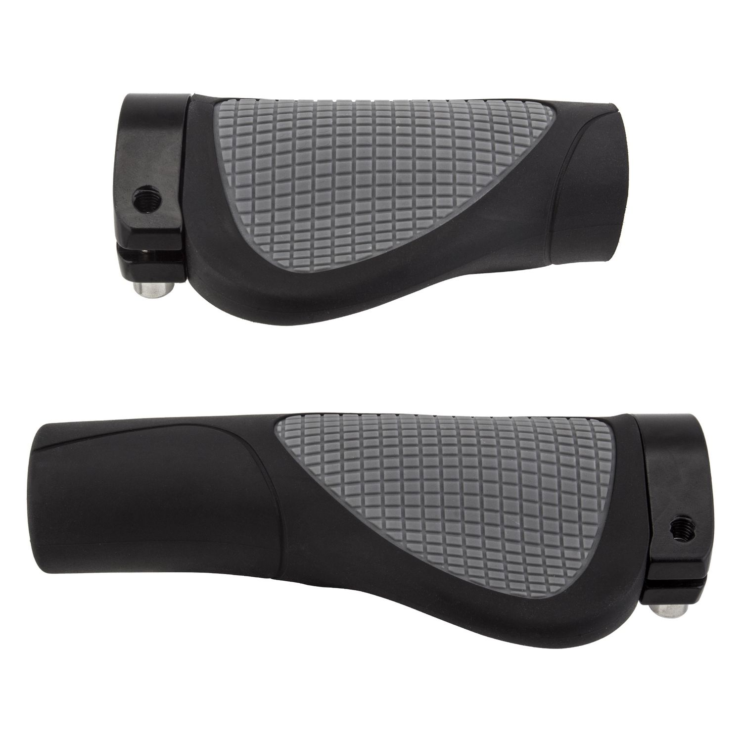 GRIPS SUNLT ERGO FORM 130mm  DUAL LOCKING, Colour: Grey