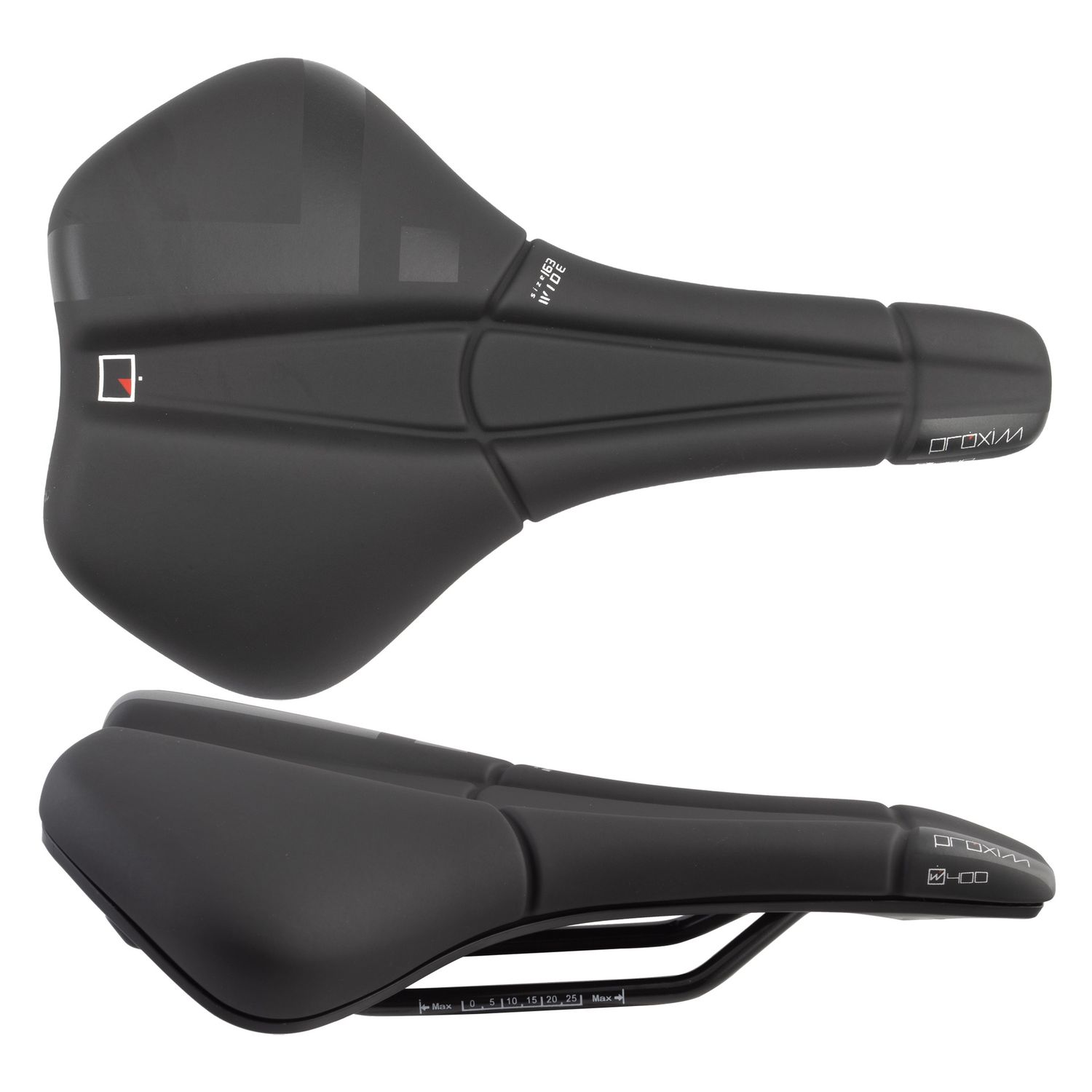 SADDLE PROLOGO PROXIM W400 STL 163 BK