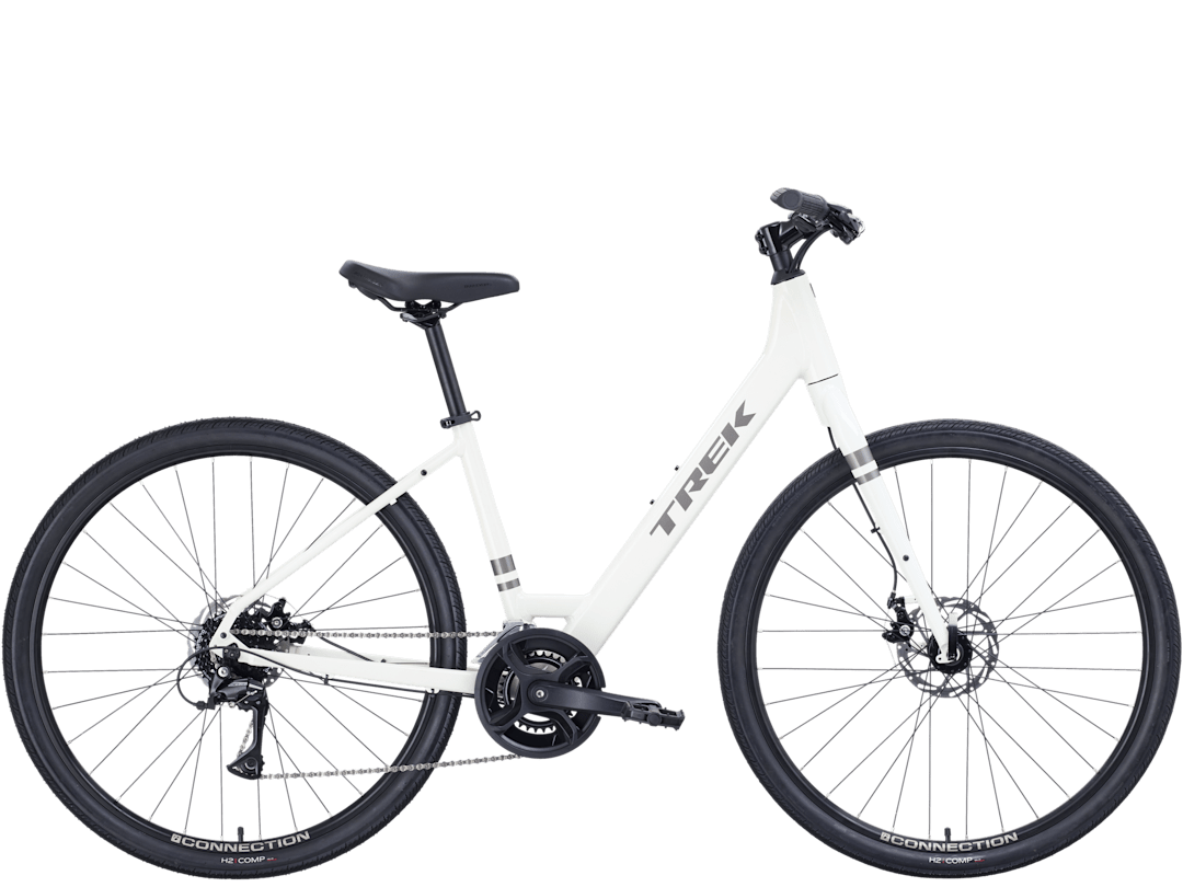 Trek- Verve 1 Lowstep,  Era White- Size L