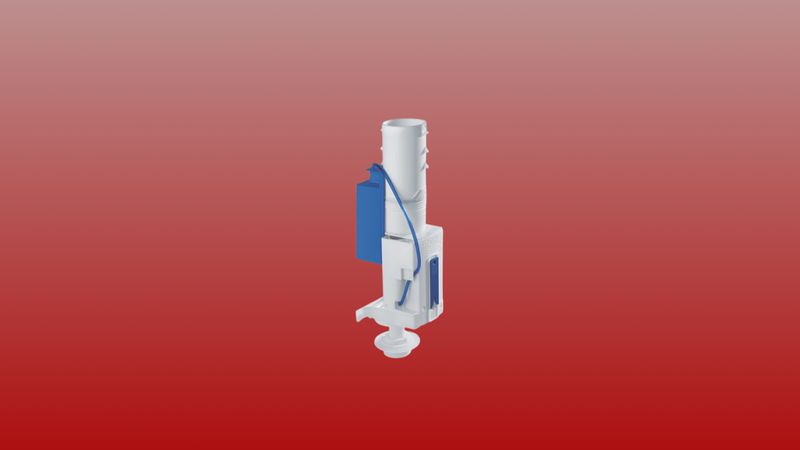 Remplacement d'un mécanisme de chasse d'eau complet pour WC SUSPENDU (plus de 2 ans)