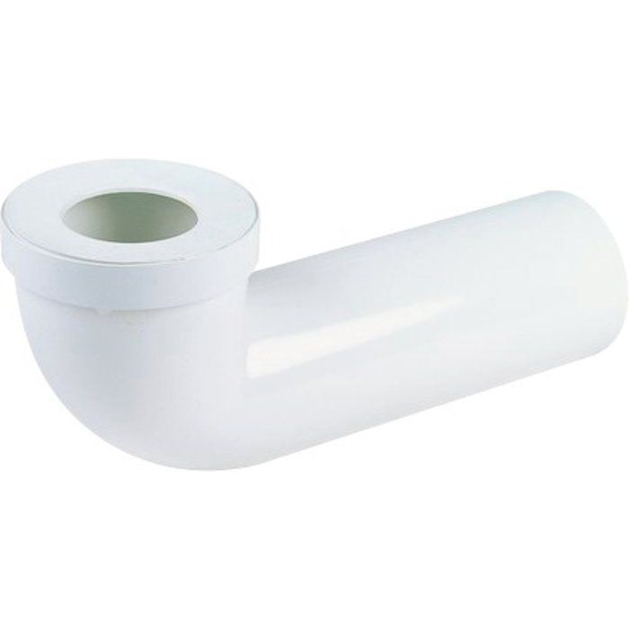 Pipe WC - NICOLL - Coudé - 350mm