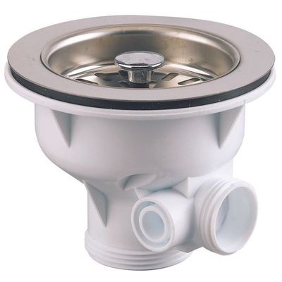 Bonde à panier pour évier Inox Ø90 mm VALENTIN