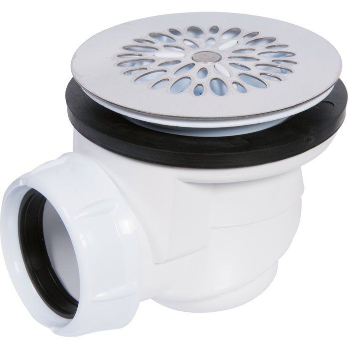 Bonde siphoïde en plastique pour receveur orifice ø 60 mm  Nicoll