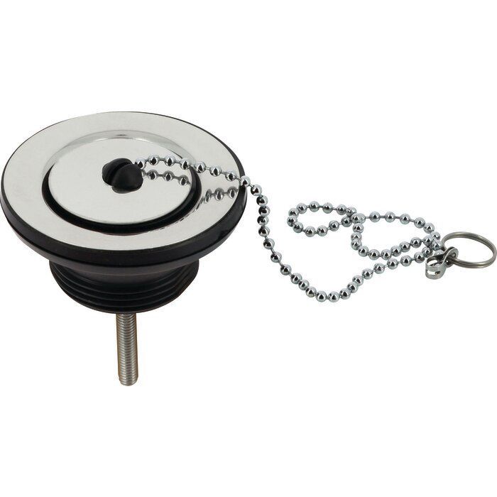Bonde lavabo Bouchon chaînette  Débit 23L/min NICOLL