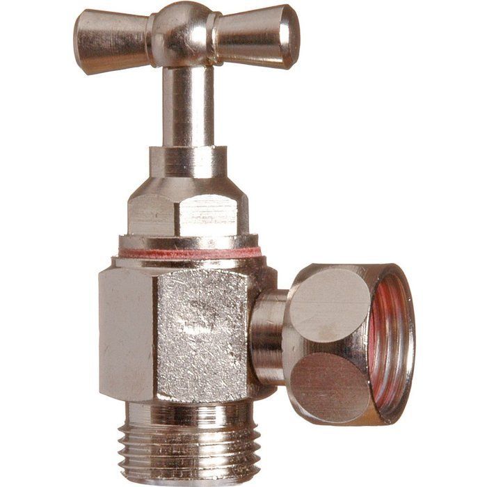 Robinet équerre à potence chromé - MF 3/8 Robinet équerre à potence chromé - MF 3/8"- sans presse étoupe