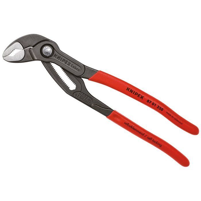 Pince multiprise Cobra® 250mm Capacité pour tube 50 mm KNIPEX Pince multiprise Cobra® 250mm Capacité pour tube 50 mm KNIPEX