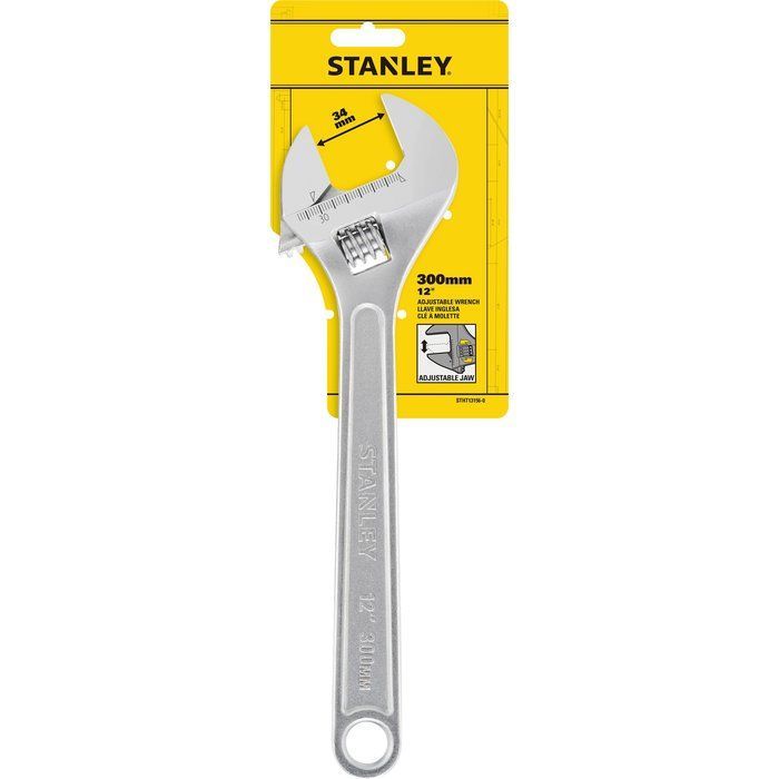 Clé à molette en métal Stanley - 300 mm Stanley