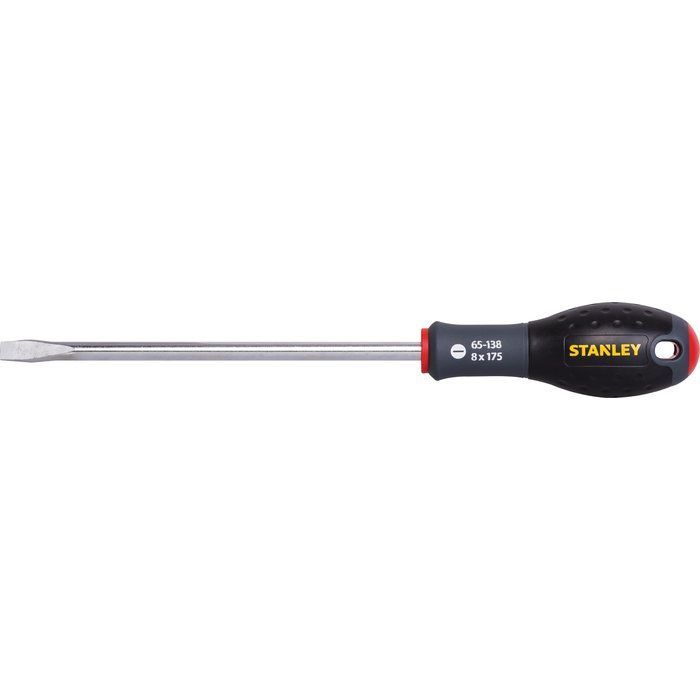 Tournevis à fente mécanicien Ø 8 mm Lame 17,5 cm  STANLEY Fatmax