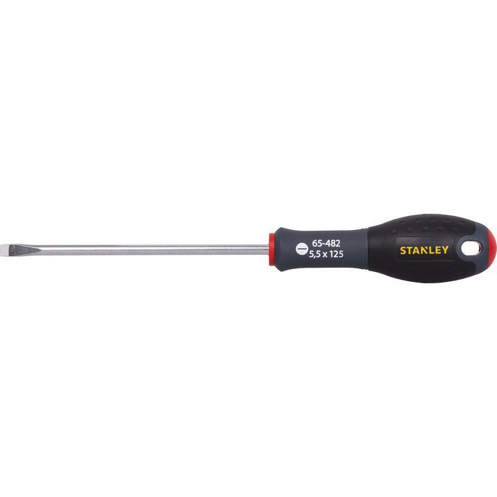 Tournevis à fente mécanicien  Ø 5,5 mm Lame 12,5 cm STANLEY Fatmax