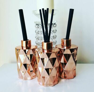Diamond Reed Diffuser - Rose Gold