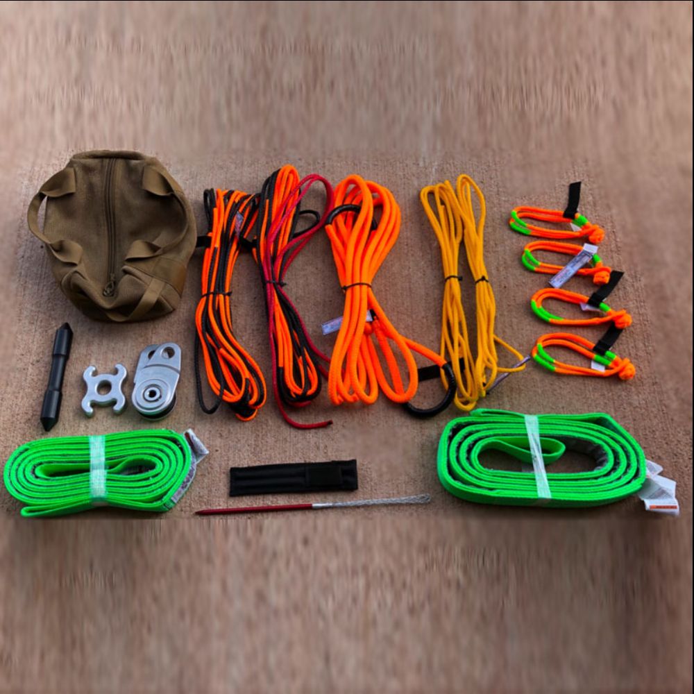 Safe-Xtract SX-8000 Vehicle Recovery Kit (Up to 4,000 lb Winch Capacity)