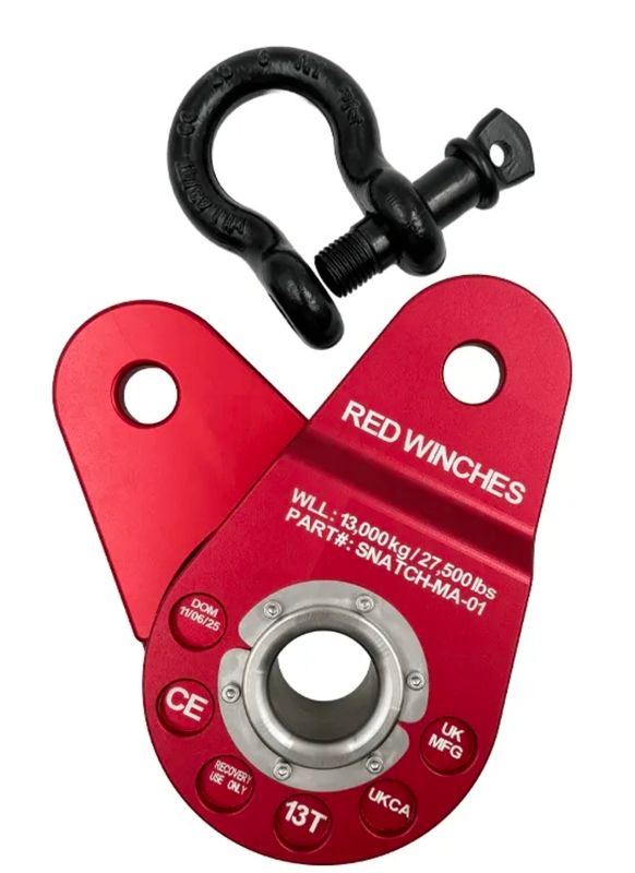 Sarek Red Winches Recovery Kit (Expandable)