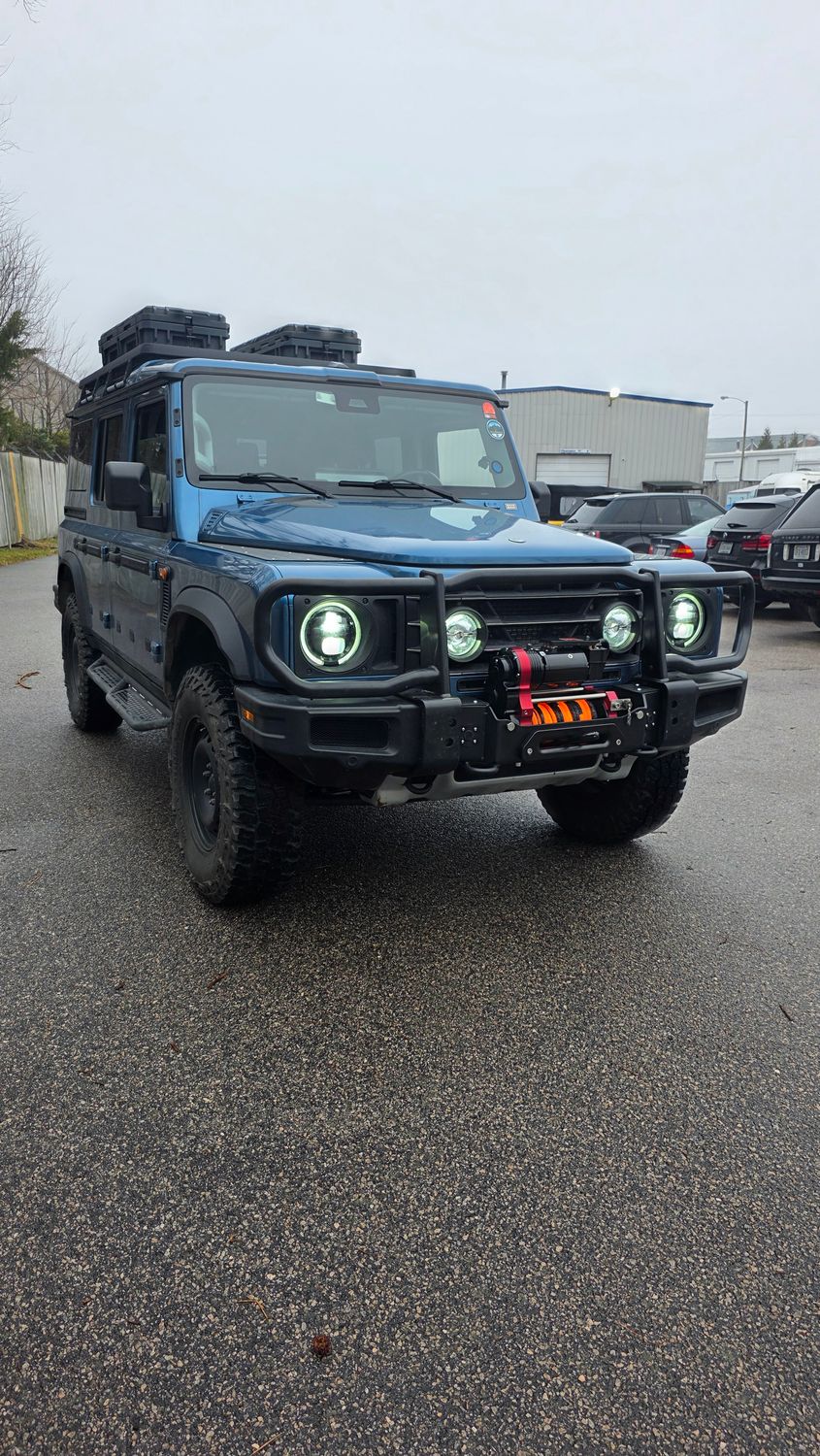 Red Winches Grenadier Winch Mount